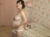 【素人】巨乳妊婦と玩具プレイを楽しんで中出しセックス
