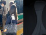 素人痴漢日記９２TRAIN目★謎の人形をぶら下げた女子の生態