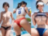 ちょっとエッチなビーチバレー選手たち（212枚）