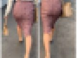 【OLシリーズ】タイトレーススカートを色っぽく履いたエロい女のデカ尻【135】
