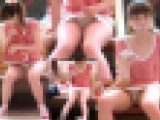 お話に夢中でパンツもろ見え無邪気萌え●女たっぷり盗撮極上対面ぱんちら