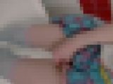 「んんんん…ッッっ！！」びちっビチャ…(涙目)濡れフェチいたずら