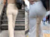 【ほぼお尻！圧巻の紐Tライン！！】「圧倒的なフェロモンのセレブ美女(1名)」