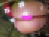 【ローアングル】プライベート 金色タイトミニ&薄手Tバック