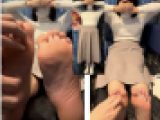 口リ系美女25cm激弱足裏くすぐり！4分50秒