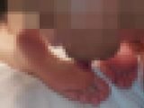 美しい足裏と足指を舐め回す動画