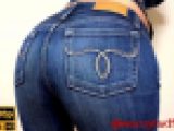 マウジーギャルデニム尻！男のチンポを異常勃起させる美尻ジーンズ❤️エッチな尻コキ動画！