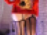 【正面観察】個人撮影 メタリックミニ＆Tバック
