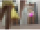 【ワンピ女子の試着室】白ブラに沈むたわわな果実がたまらない！