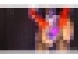 正面＆ローアン！セクシー扇子ダンス9