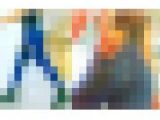 No.212ダメージ過ぎデニムからのセクシー太ももがエロかっこいいクールお姉さん