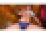 上向きお乳でブルマに浮かぶマン筋女子ちゃんの綱紐マン筋オナニー