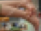 【フルHD動画】搭乗待ち女子うつ伏せ寝の足の裏