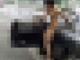 ◆素人投稿動画 画面拡大/画質向上版「私見られるのが好きなんです」千代田区御茶ノ水のナースは露出が大好き 【Part.02：服は