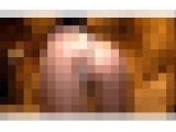 パイパンOLお姉さんが見せた紐パン純白Tバック
