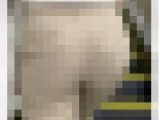 《珍しいベージュスラックス！歩くと本領発揮する美巨尻の美人OL》