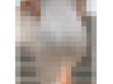《ほぼ裸ではないですか！？堪らない要素満載な白ワンピース》