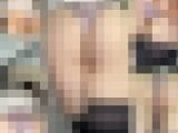 【4K】新宿トー界隈泊まらせた肉厚な神尻の持ち主を！生足に食い込むニーソとサテンTバックに大興奮！