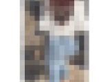 《薄青フレアデニム！いつまでも見ていたい芸能人級美女の美尻》