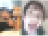 本編顔出し!【元芸能人のプレミアハーフ美女】フォロワー万人のしずかの長いベロで顔舐めさせながらの変態プレイをさせて、1週間溜